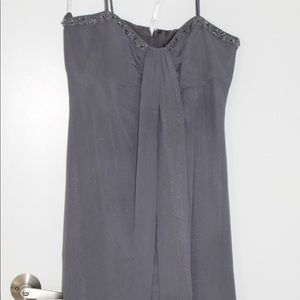 Long wedding guest dress from Davids Bridal